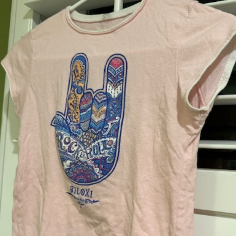 🌻3 for $12🌻 Girls, XL, pink, Biloxi Hard Rock Cafe t-shirt
